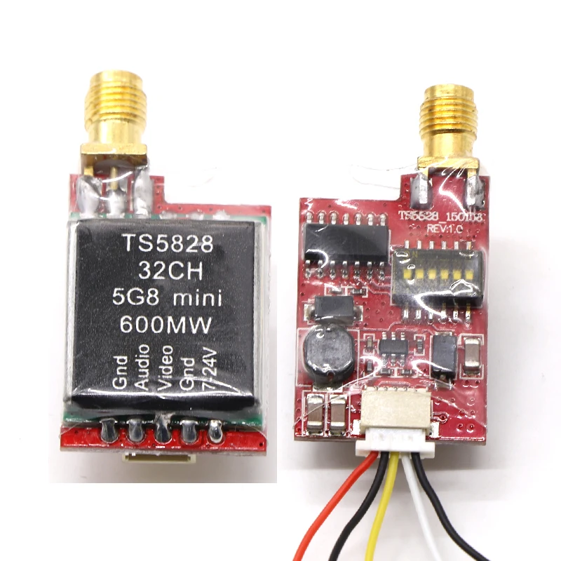 Мини FPV камера 1000TVL 1/3 CCD 110 градусов 2 8 мм объектив NTSC PAL TS5828 Micro 5 8G 600mW 48CH передатчик