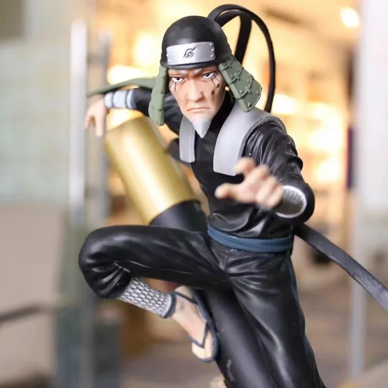 Наруто Аниме Фигурки Сарутоби Hiruzen статуя ПВХ модель Фигурка Наруто Shippuden Сарутоби Hiruzen фигурка игрушка 260 мм