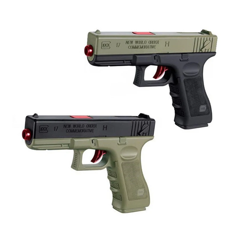 Пластик гель мяч пистолет Glock 6 мм Диаметр водяного игрушечные пули чехол