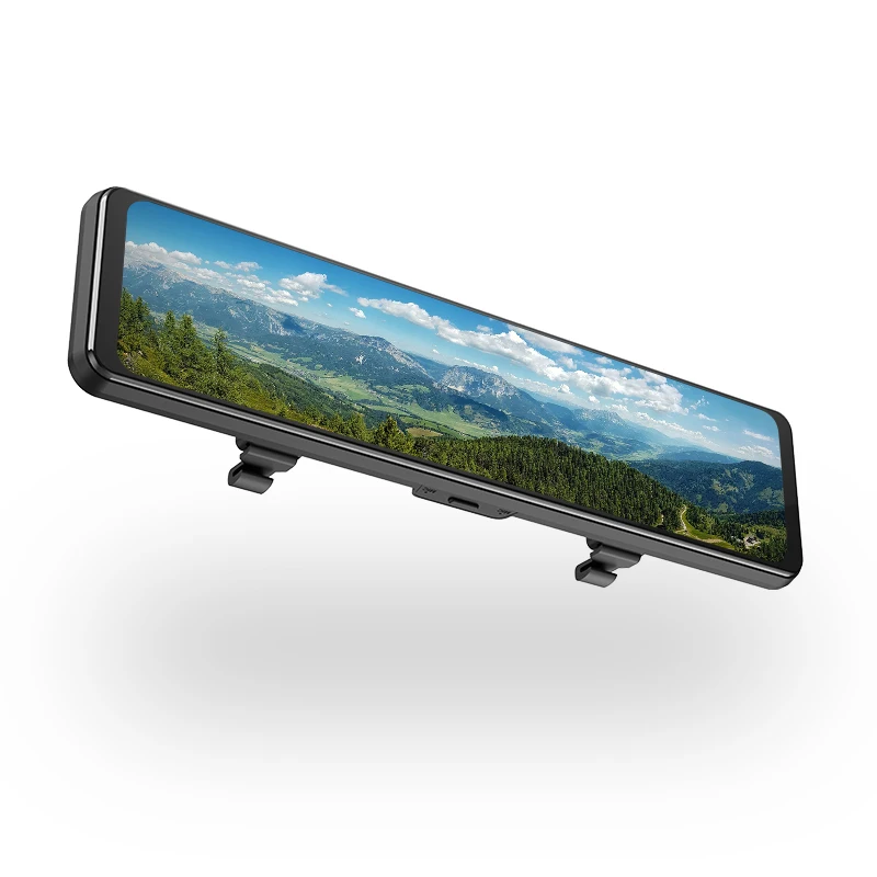 

2K 11.88 Inch Big Touch Display Mirror Rearview Dash Cam,Front-Rear Dual lens FHD 1080P car Black Box