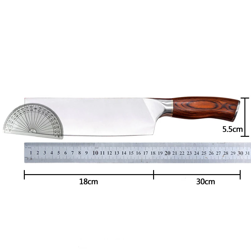 Высшее качество 9Cr18mov Nakiri кухонные ножи Razuo острый шеф повара нож для нарезки