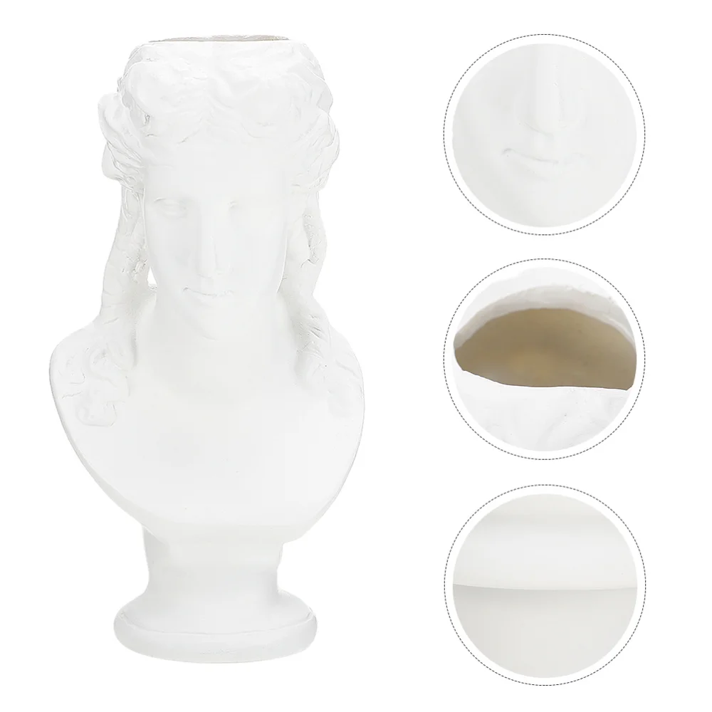 

Unique Design Flowerpot Greek Statue Flowerpot Bonsai Pot Garden Decoration