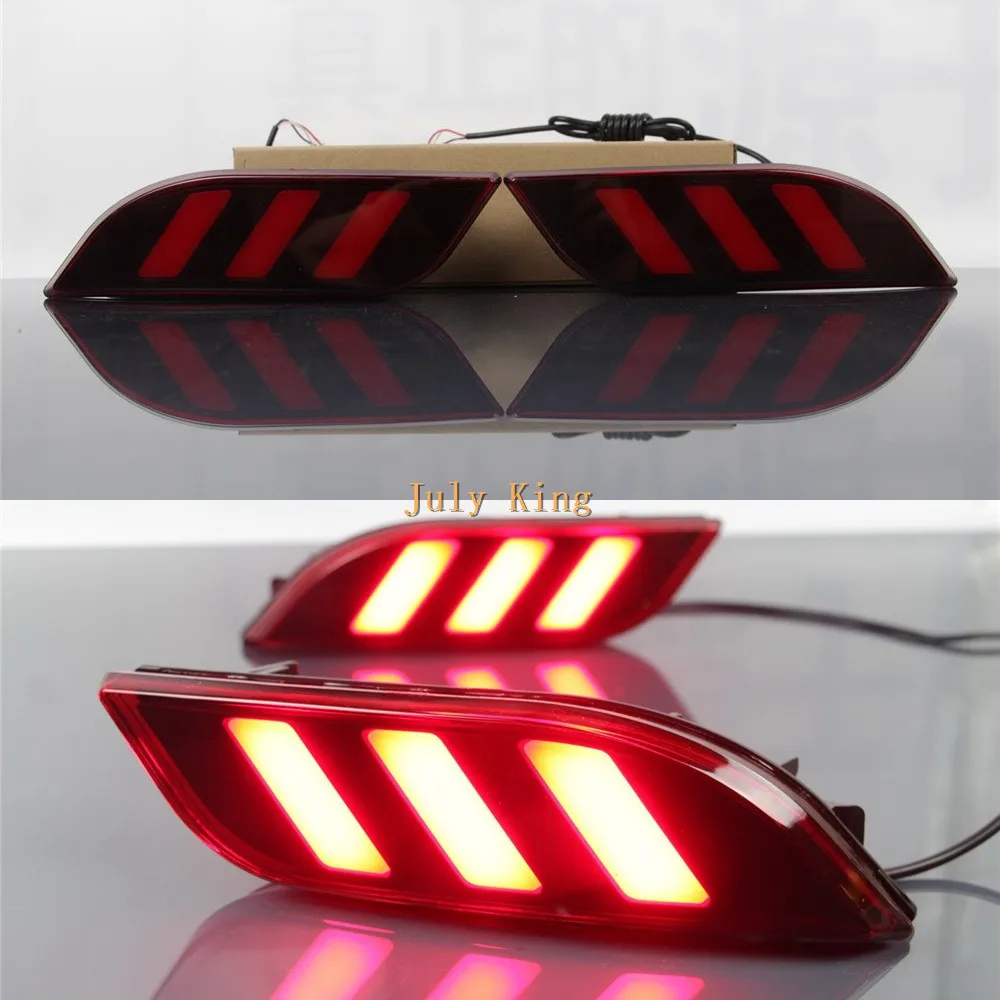 July King Car LED Light Guide тормозные огни + чехол для ночного вождения Jeep Compass 2017