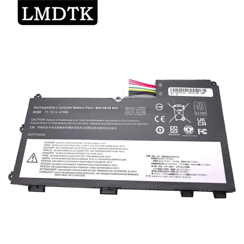 LMDTK Новый L11S3P51 L11N3P51 Аккумулятор для ноутбука Lenovo ThinkPad T430U 45N1090 45N1088 45N1089 45N1091 121500077