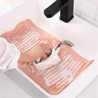 practical laundryhome folding portable practical laundry tool thicken scrubboards clothes scrubbing cleaning washing board