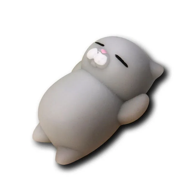 Симпатичная сжимаемая кошка Mochi Забавная детская кавайная игрушка снятие