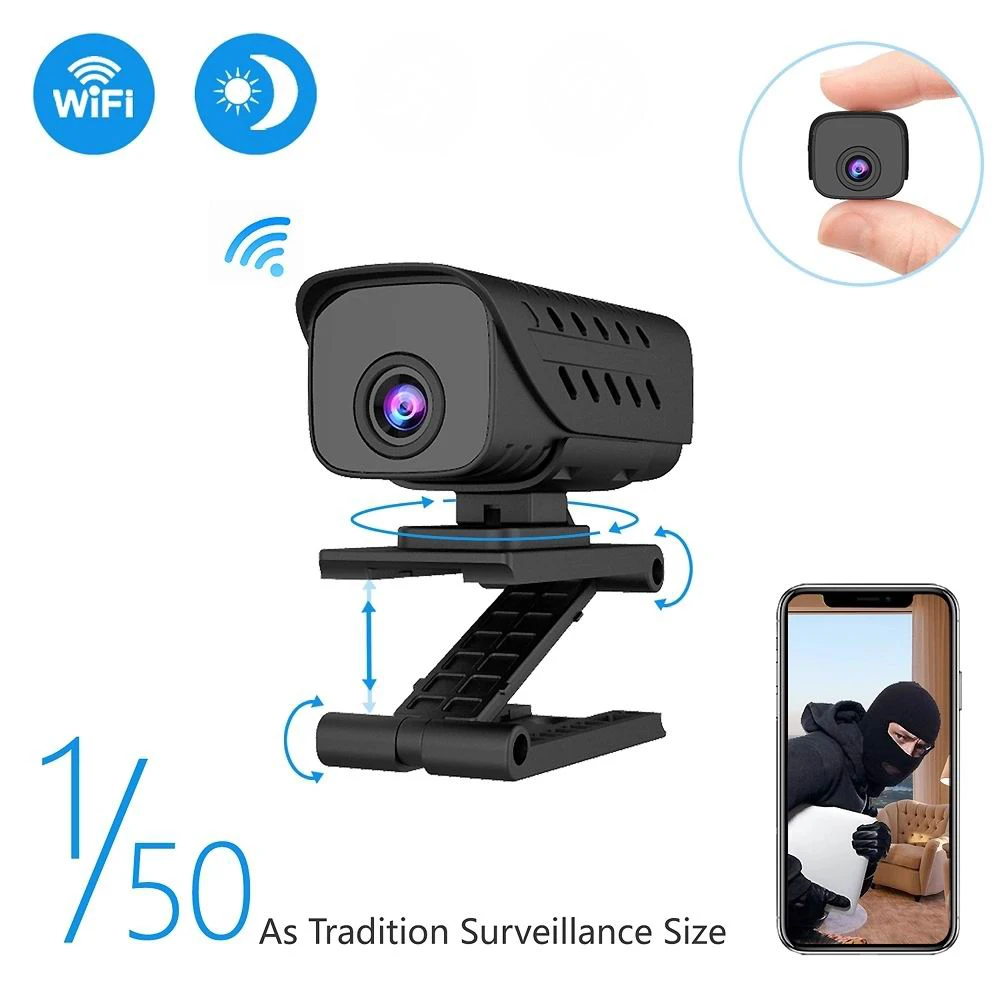 IP камера для домашней системы безопасности Wi Fi 1080P 720P беспроводная мини ночного