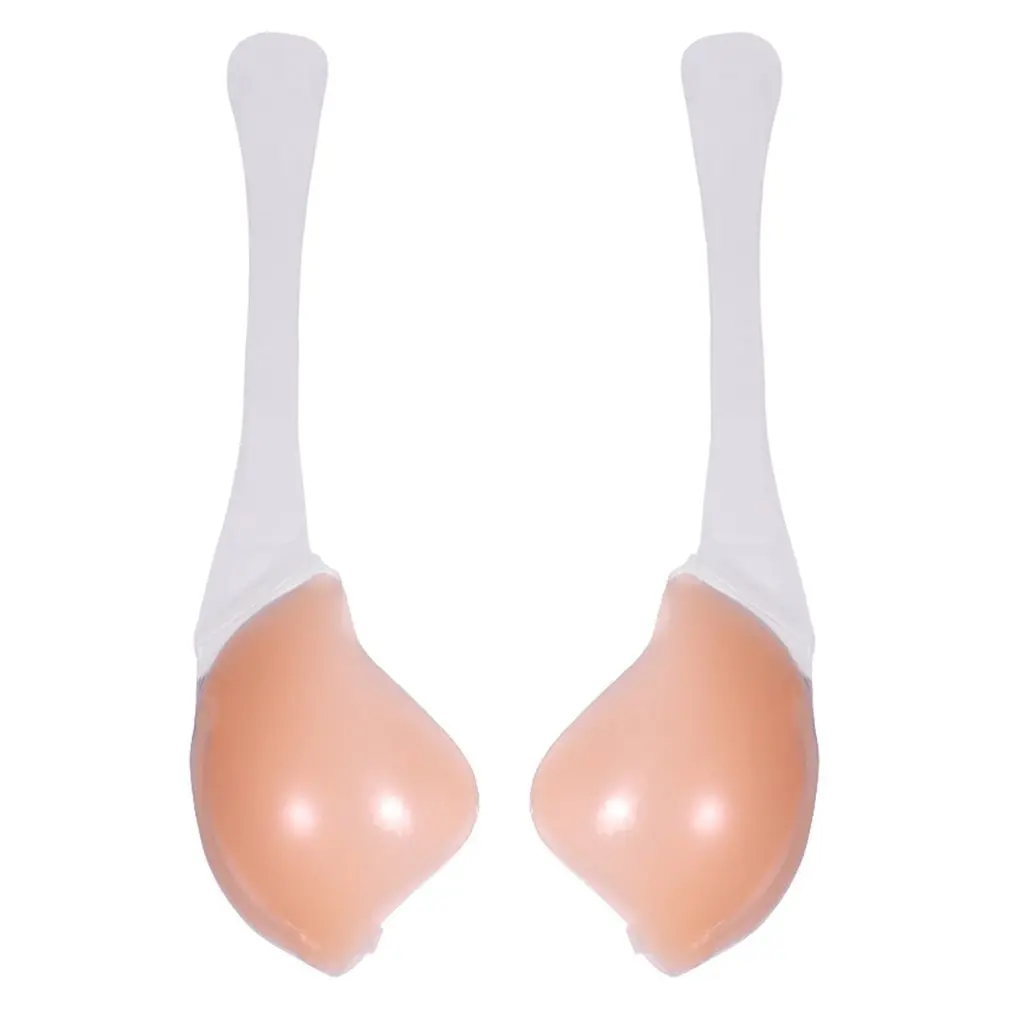 

Silicone Chest Cover Lifter Underwire Invisible Bra Lifting Chest Cover Sling Wedding Dress Big Underwear
