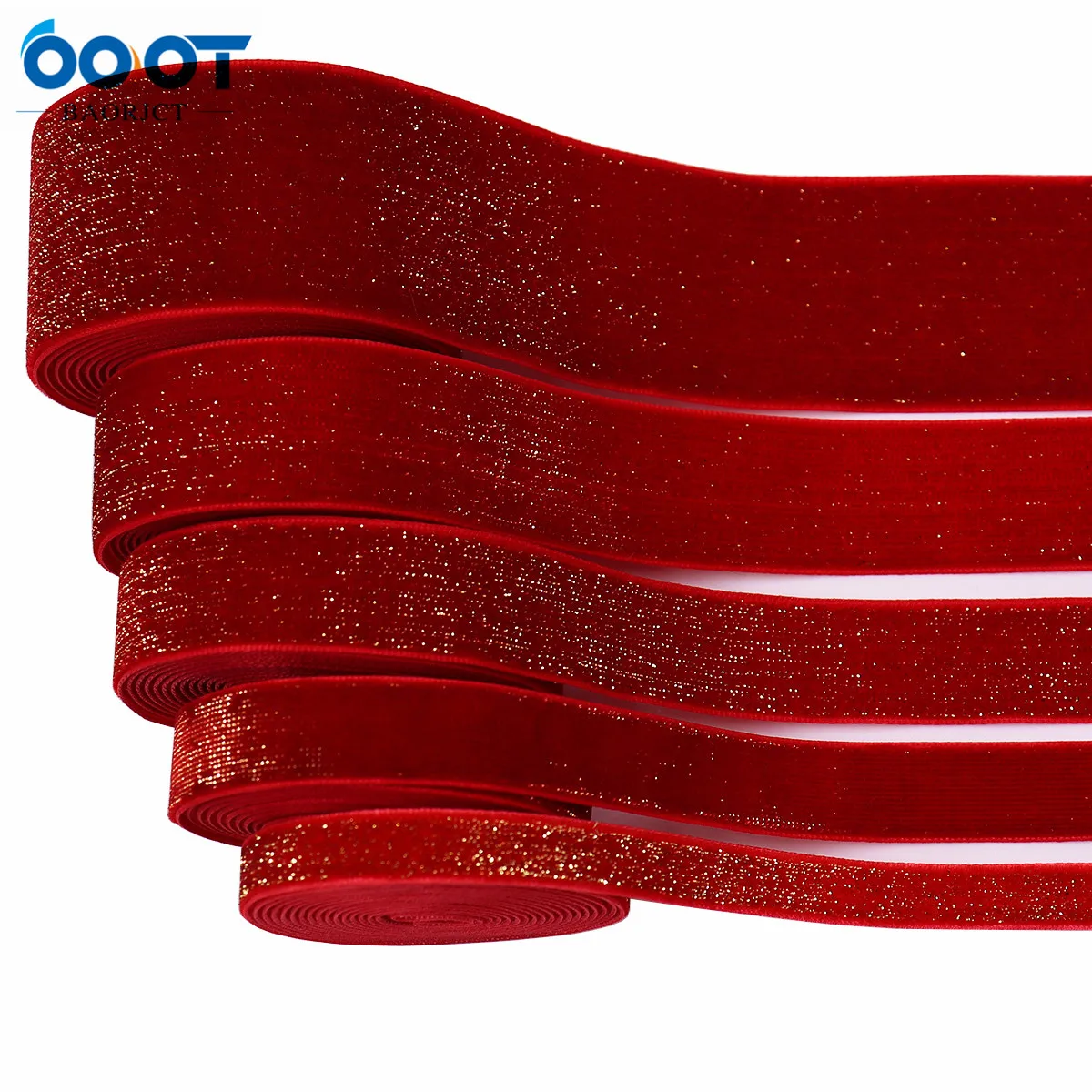 Рождественская красная луковая Новогодняя лента фотосессия 38 мм 10 ярдов лук