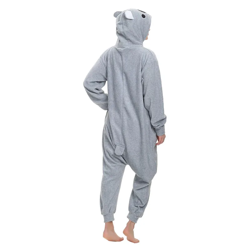 Животное коала женщин Onesie пижамы взрослых Забавный кигуруми Домашняя одежда Pajames