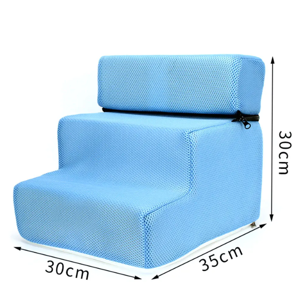 Спальная кровать для домашних животных лестница 2/3 ступени съемный нескользящий