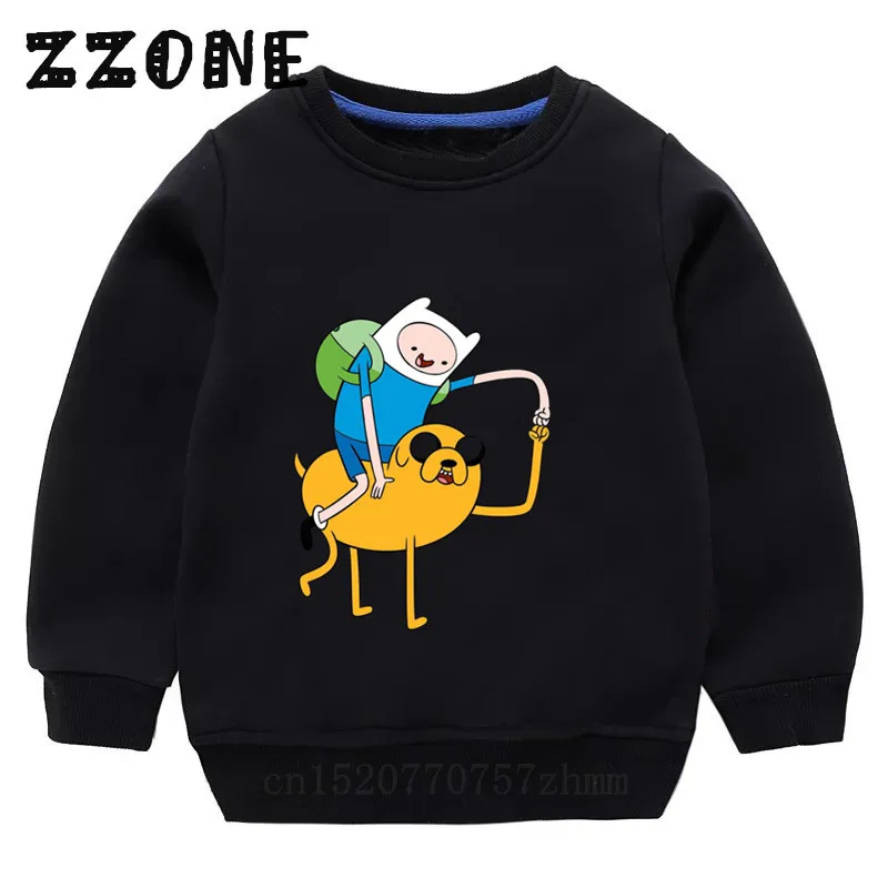 Детские толстовки Большие свитшоты детский хлопковый пуловер топы для девочек и