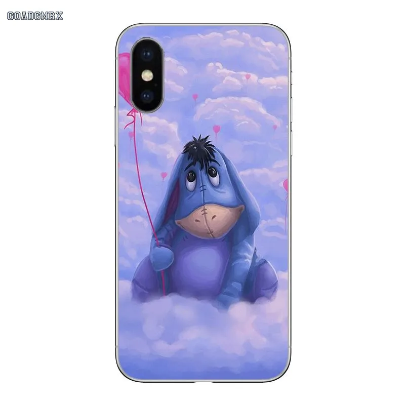Мультфильм ослик арт Eeyore для huawei P Smart 2019 G7 G8 P7 P8 P10 Plus P20 P30 Pro P9 Lite Mini 2017 прозрачные