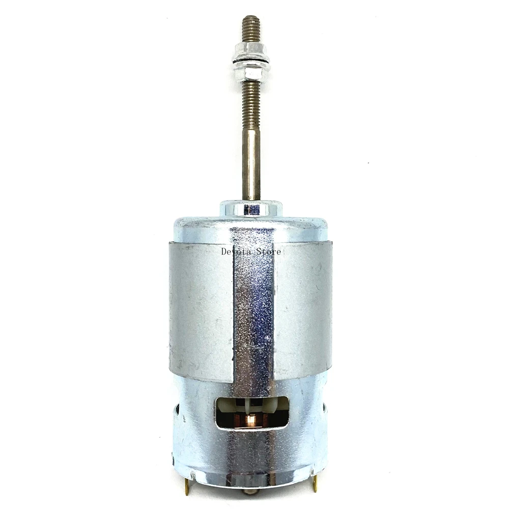 Lawn Mower 775 DC motor 12V 6000RPM 24V 12000RPM Double-bearing screw thread 50MM long shaft | Motor