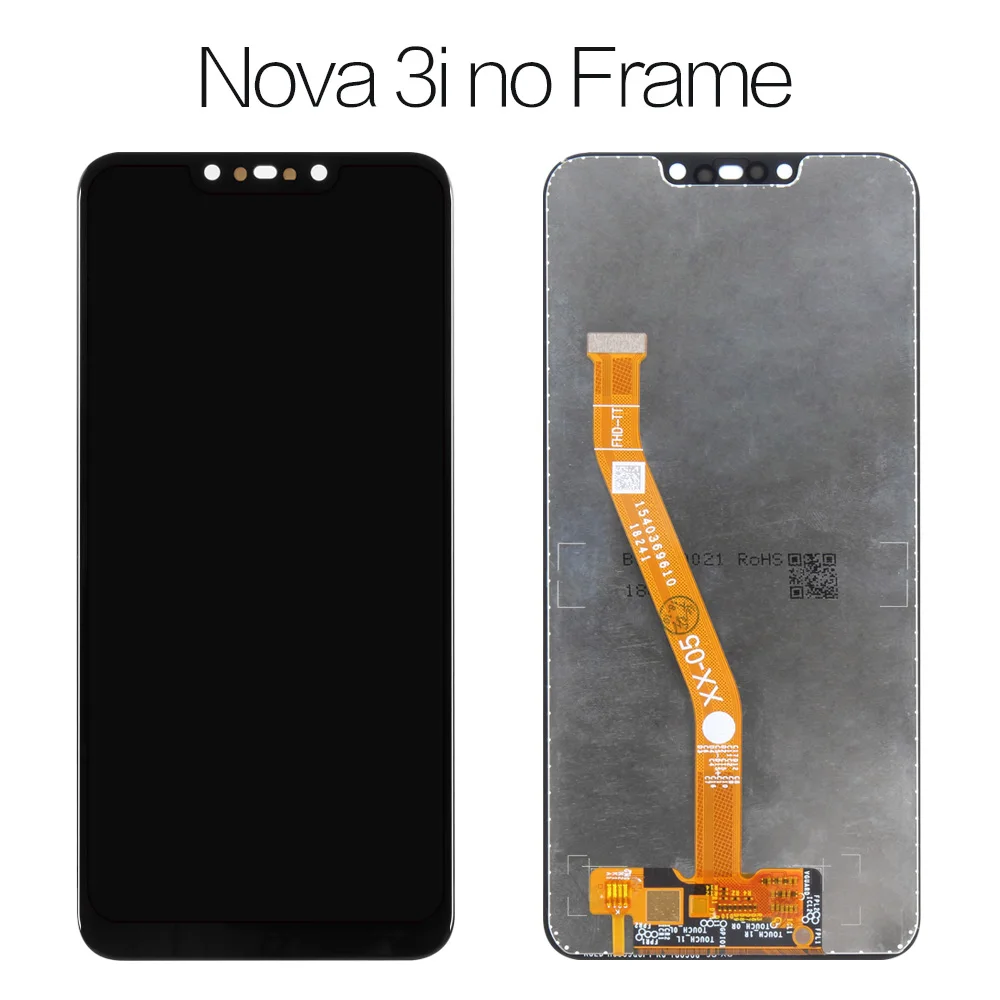 Huawei Nova 3 ЖК-дисплей сенсорный экран PAR LX1 LX9 Nova 3i ЖК-дисплей INE LX2 L21 Nova 3e дисплей ANE LX3 L23 экран Nova3 Замена - Цвет: Nova 3i