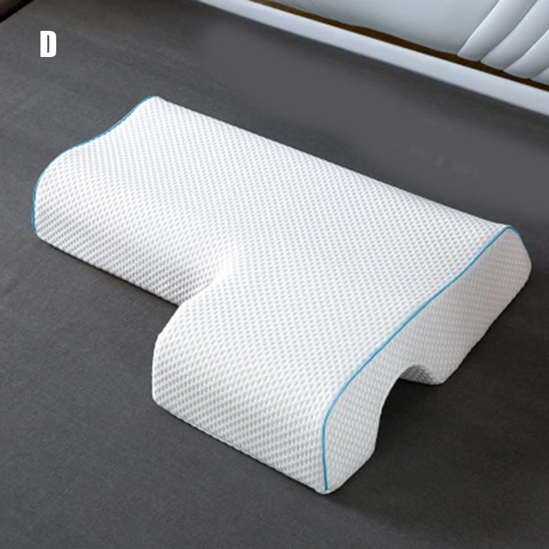 Couples Pillow Arched Cuddle with Slow Rebound Memory Foam for Arm Rest Hand TUE88 | Дом и сад