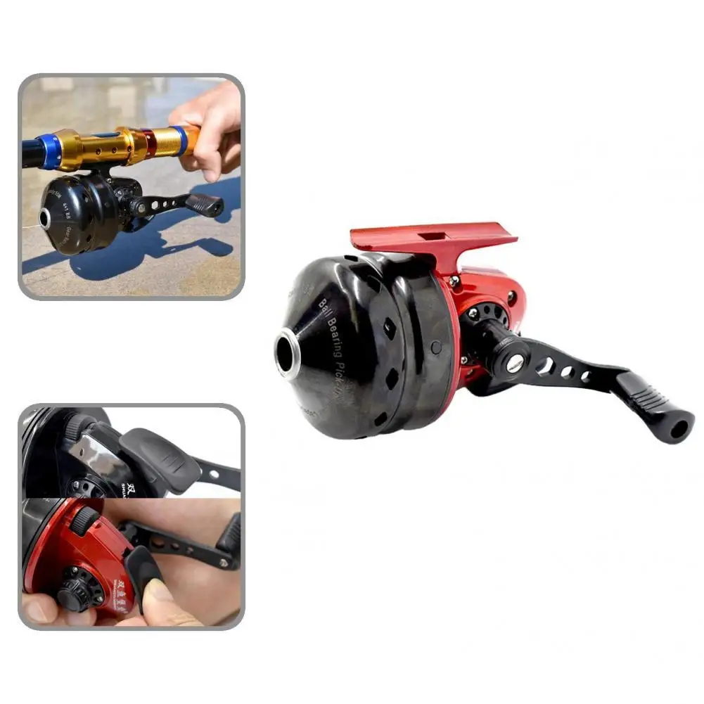 

Wear Resistant Durable High Hardness Drum Fishing Wheel Lightweight Metal Fishing Reel Widened Wire Cup for Fishing