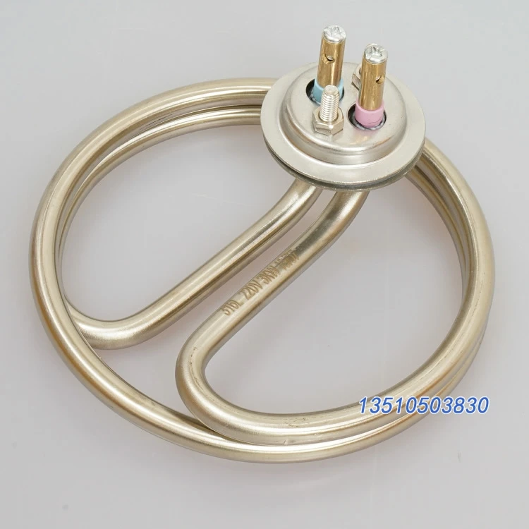 

316 stainless steel 304 double ring round type 2000W heating pipe 3000W electric heating pipe 220V heating pipe steam 380V