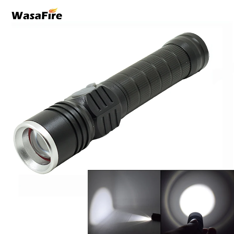 Портативный военный фонарик водонепроницаемый XM-L T6 большой диапазон