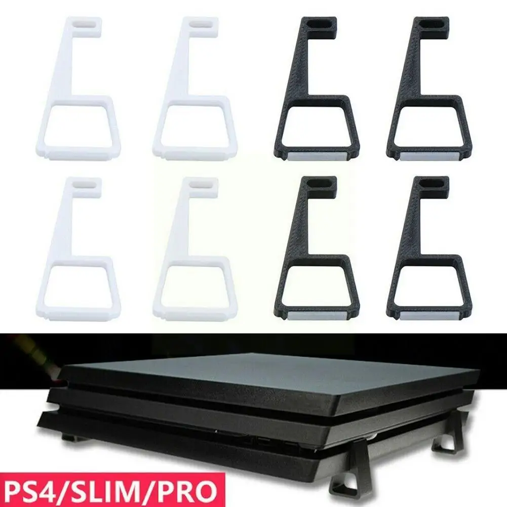 

For Playstation 4 PS4 Slim Pro Feet Stand Console Horizontal R91A Cooling Holder Legs B7L5
