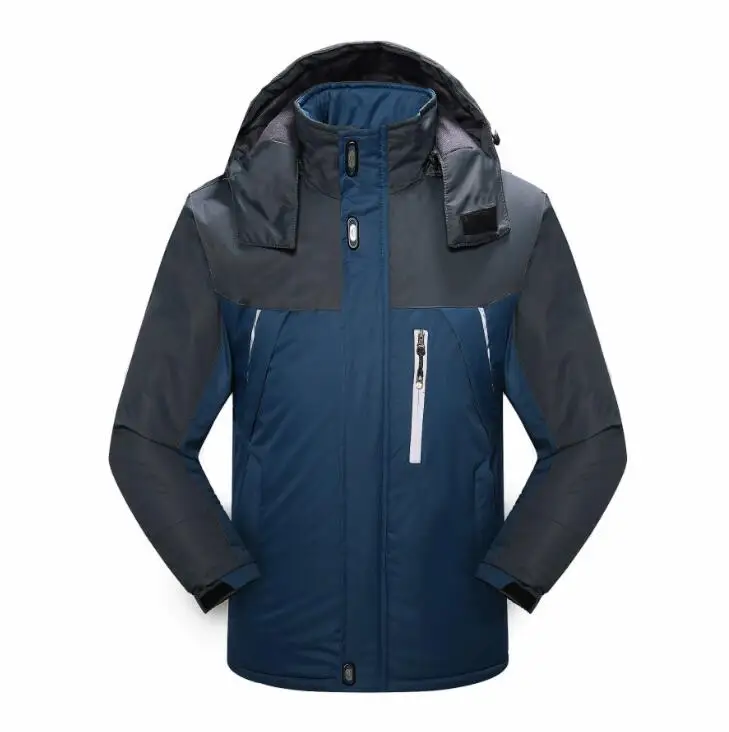 Зимняя мужская уличная куртка водонепроницаемые теплые пальто повседневная