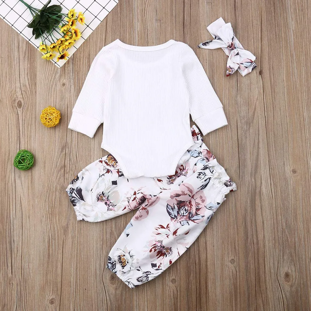 Одежда для маленьких девочек одежда с длинными рукавами и круглым вырезом