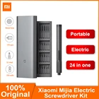 Электрическая отвертка Xiaomi Mijia 24 в 1, Набор прецизионных отверток, магнитный Алюминиевый корпус, ремонтные инструменты для умного дома