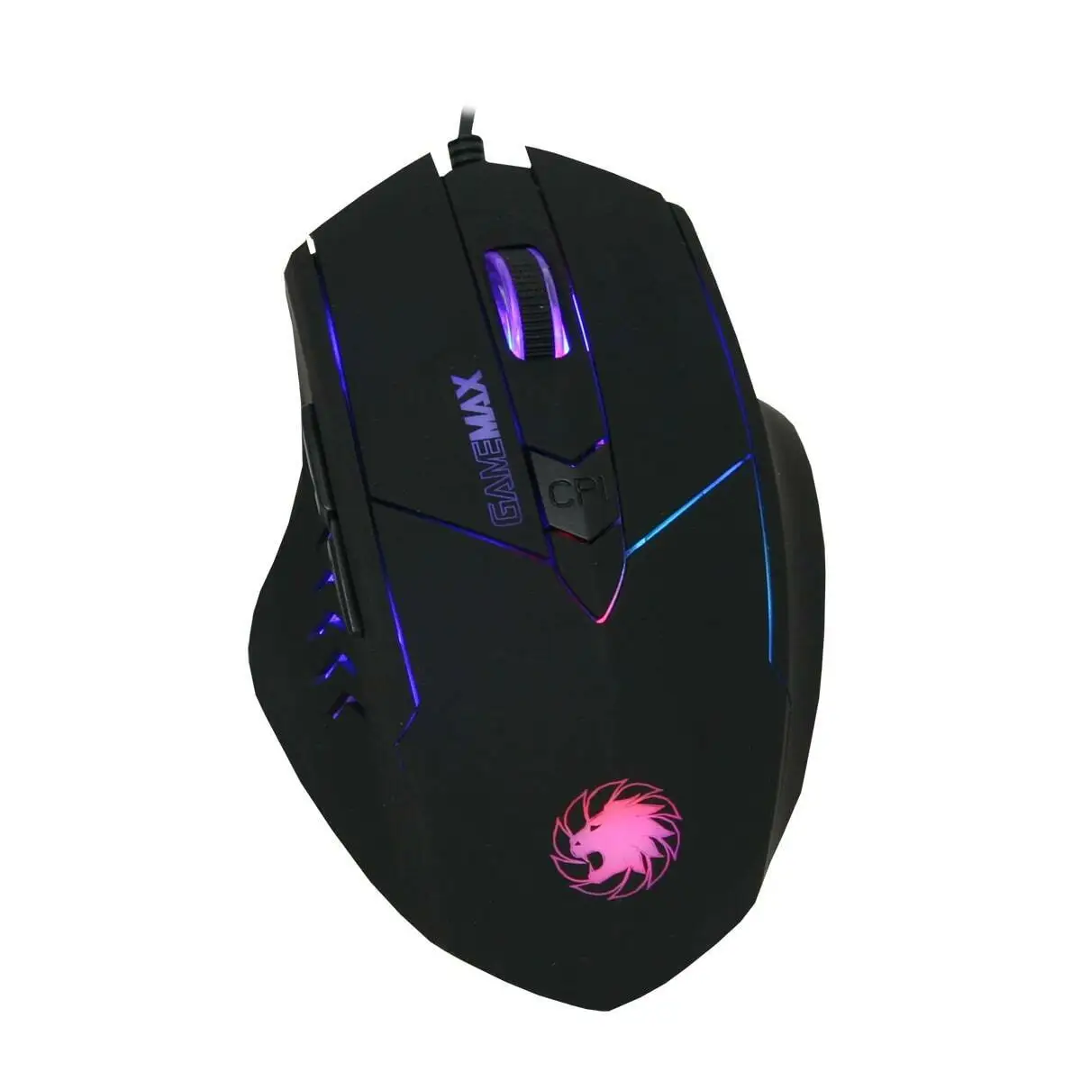 

Game Max Tornado Gaming Mouse 7 Color LED Wired USB Optical PC Computer Laptop