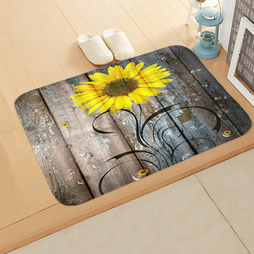 

Home letter Print Doormats Rectangle Non-Slip Door Mat Bedroom Kitchen Entrance Print Floor Mat Doormats