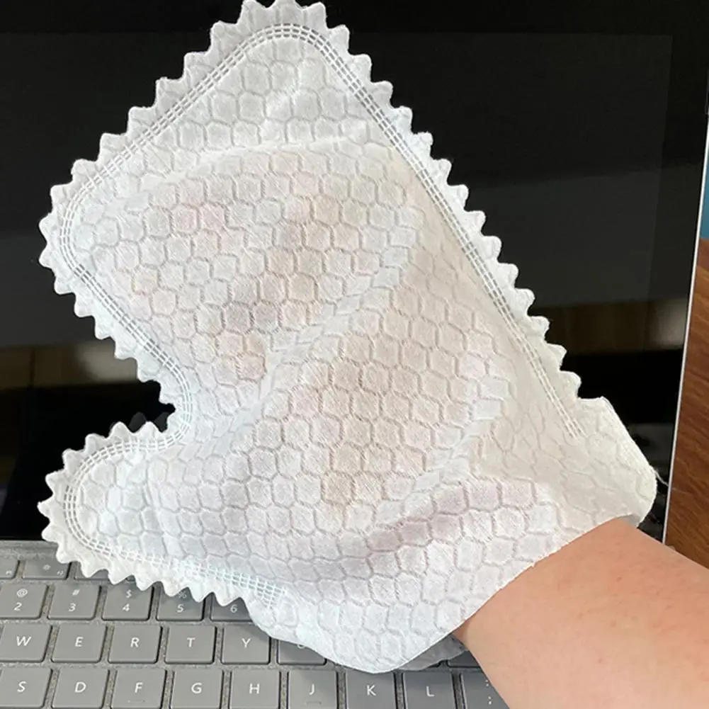 

60% Dropshipping!!10Pcs Disposable Fish Scale Design Cleaning Gloves Non Woven Fabric Rhomboid Surface Dishwashing Gloves for Ki