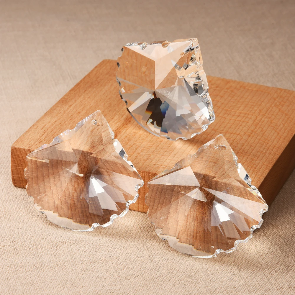 1 шт. 50 мм прозрачные хрустальные подвески-фестоны стеклянные бусины в форме