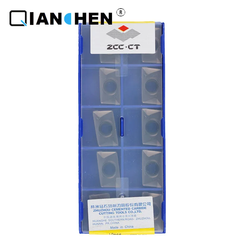 

Вставки карбидные ZCCCT APKT160408-PM YBG202, для наружной обточки, 10 шт.