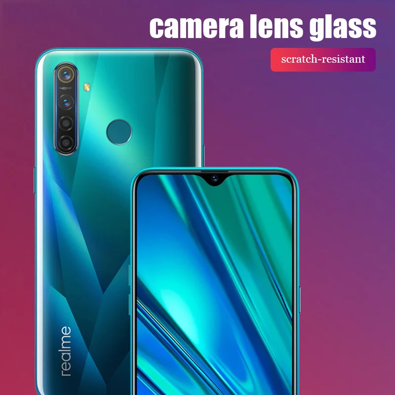 Explosion Proof Flexible Phone Lens Glass for Realme 5S 5 3i 3 2 Pro Camera Protector XT X2 X Ultra Slim | Мобильные телефоны и