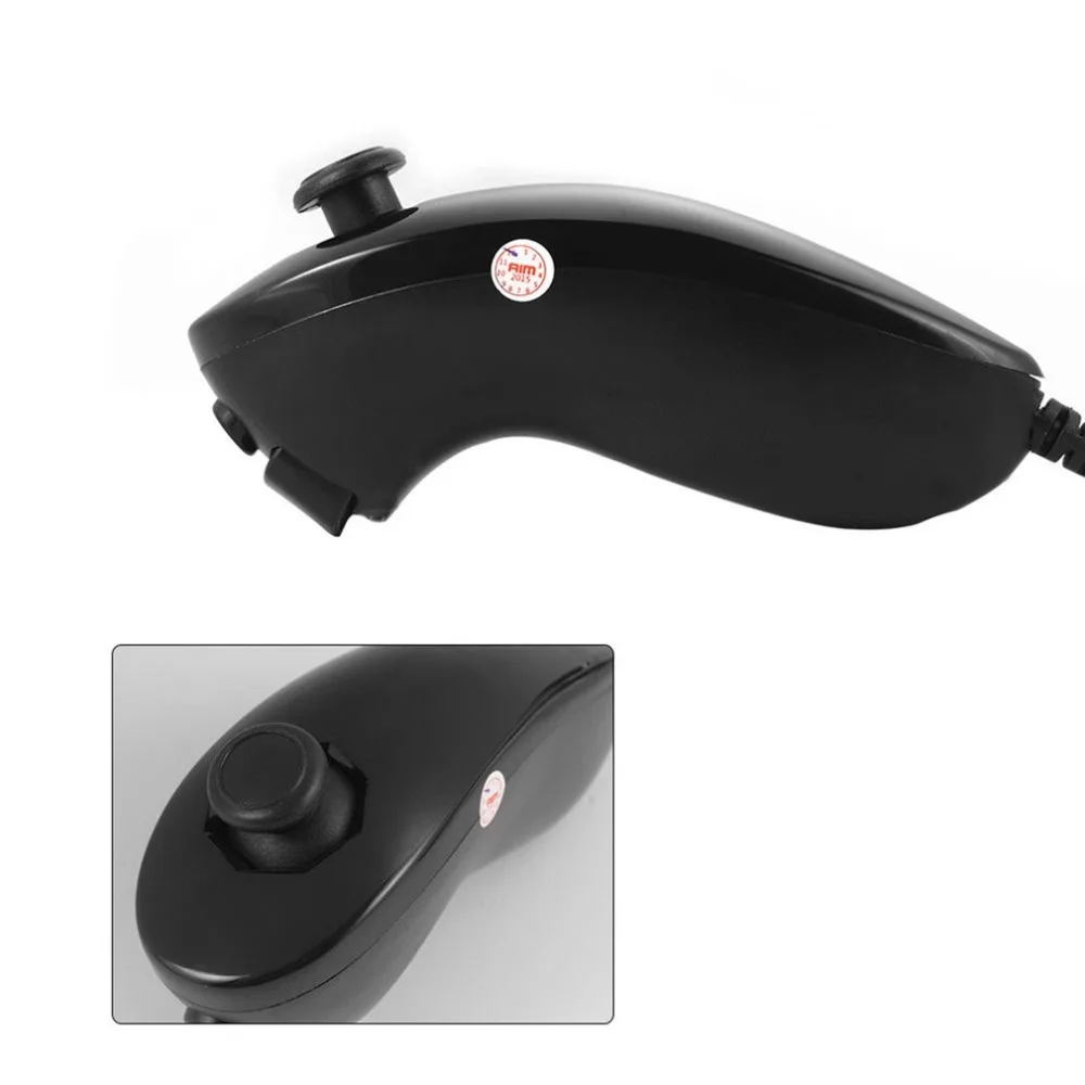 2в1 Motion Plus пульт дистанционного управления + Nunchuck контрольный Лер для Nintendo wii