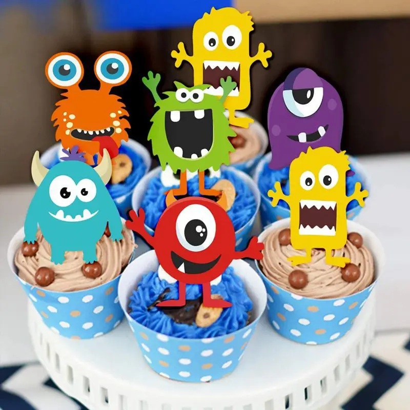 

Disney Monsters Inc Monsters University Theme Birthday Party Decoration Supplies For Kid Cake Balloon Happy Birthday Banner Gift