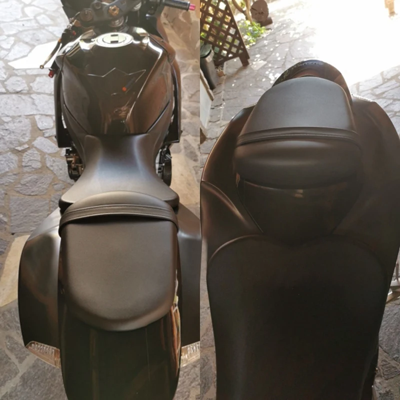 

Motorcycle Rear Seat Leather Passenger Cushion Pillion Seat for Suzuki GSXR600 GSXR750 2006 2007
