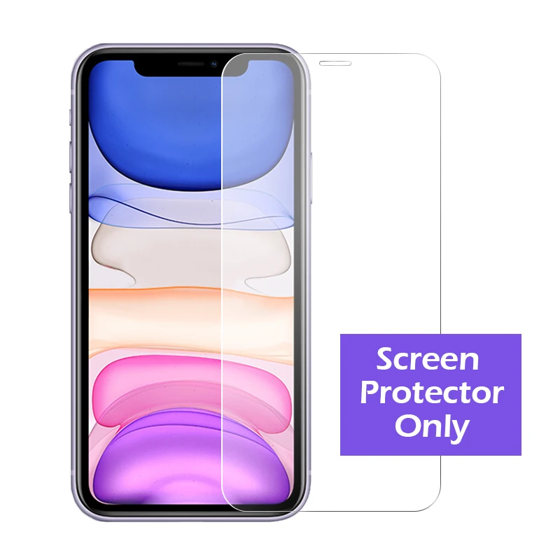 3-в-1 чехол+ Камера защитный Стекло для iphone 11 pro max Экран протектор iphone Xr объектив Стекло на iphone 11 pro max Стекло iphone 11чехол - Цвет: HD