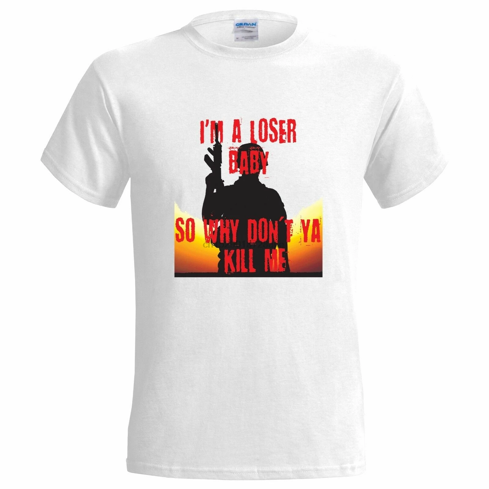 

IM A LOSER BABY DESIGN MENS T SHIRT SINGLE BECK DEATH KILL GOTH PUNK FESTIVAL