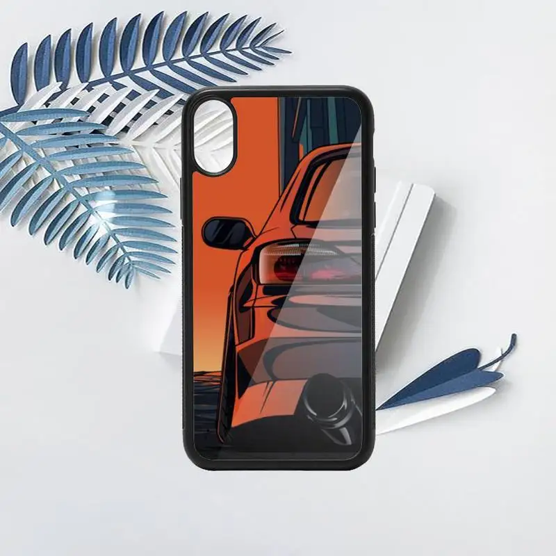 

Cool Japan sports car jdm luxury trend Phone Case capa PC for iPhone 11 12 pro XS MAX 8 7 6 6S Plus X 5S SE 2020 XR mobile cover