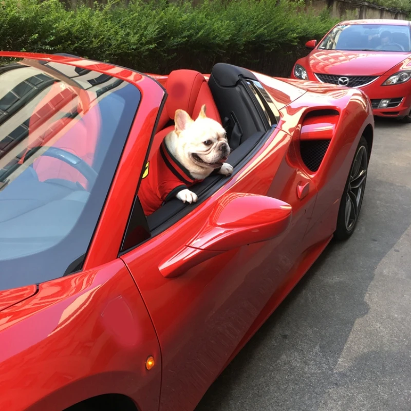 Роскошные Рубашки для собак забавная одежда жилет кошка хлопковая животных