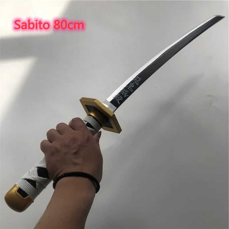 

1:1 киметасу no Yaiba меч оружие убийца демонов сабио косплей меч аниме ниндзя нож деревянная игрушка 80 см