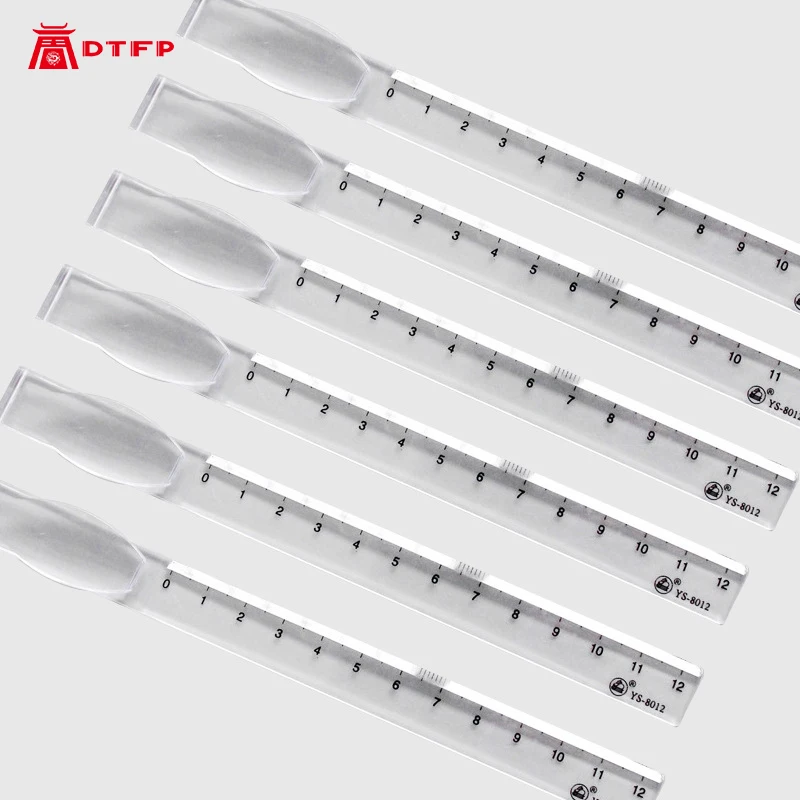 Линейка кавайные аксессуары прозрачная пластиковая прямая для шитья милые