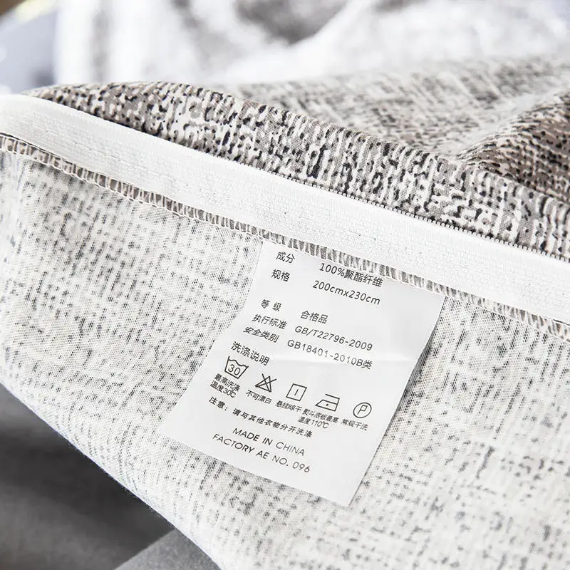 Реверсивный набор постельных принадлежностей пасторальный пододеяльник для