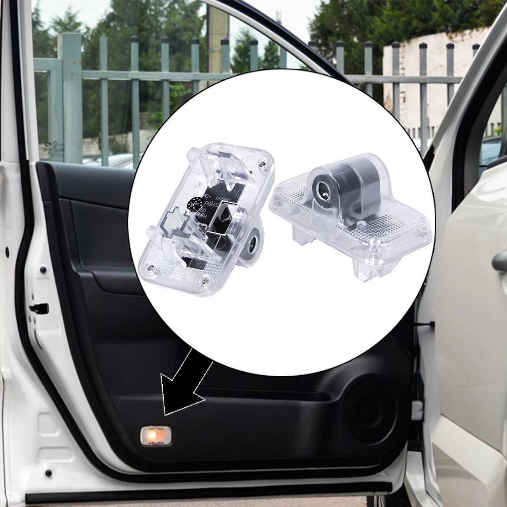 2X светодиодный лазерный проектор для дверей автомобиля с логотипом Ghost Shadow