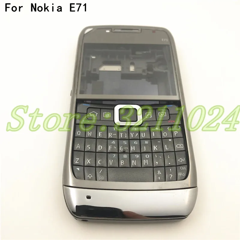 

Good quality Original Full Complete Mobile Phone Housing Battery Cover For Nokia E71 +English Keypad +Logo