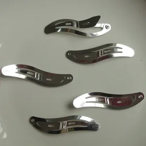 Заколки для волос серебристые, S-образные, 5,5 см, 2,15 дюйма, 50 шт.