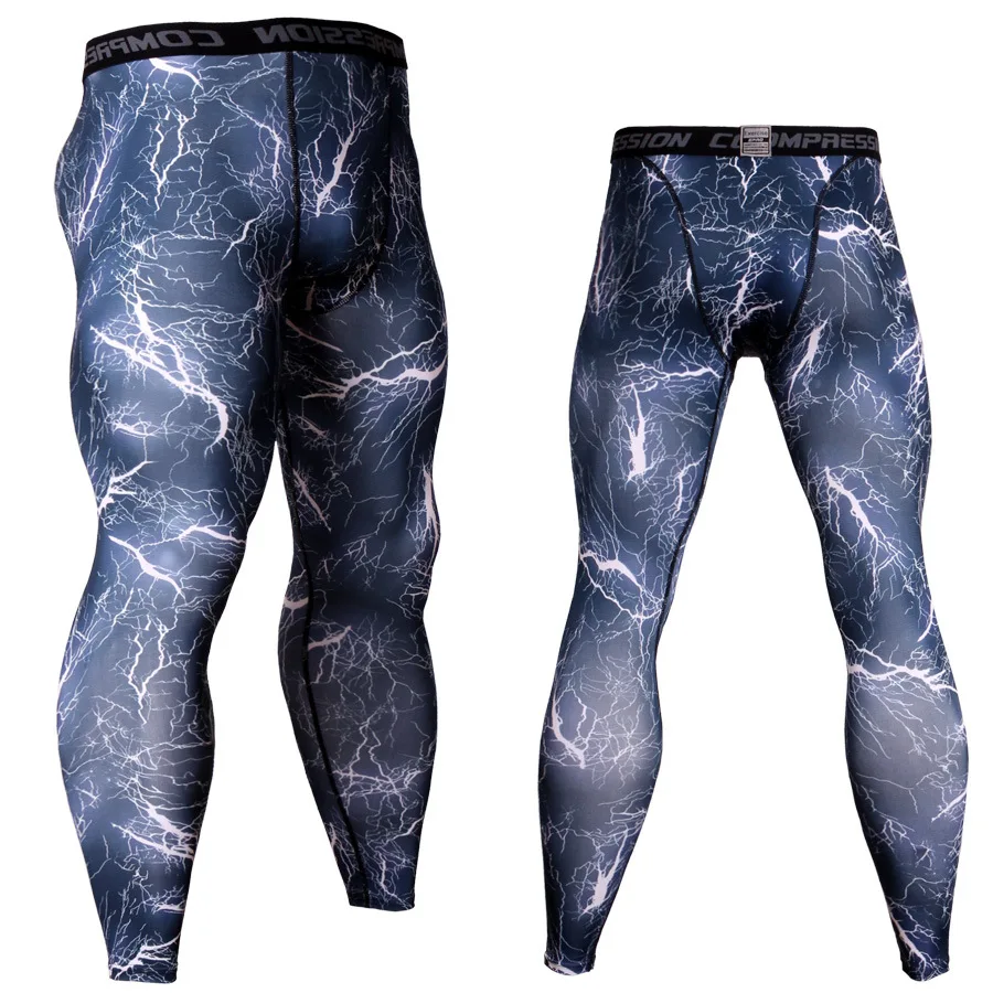 

Mens Camouflage Compression Pants Running Tights Sport Fitness Gym Leggings Men Bodybuilding Skinny Pants Trousers Joggers