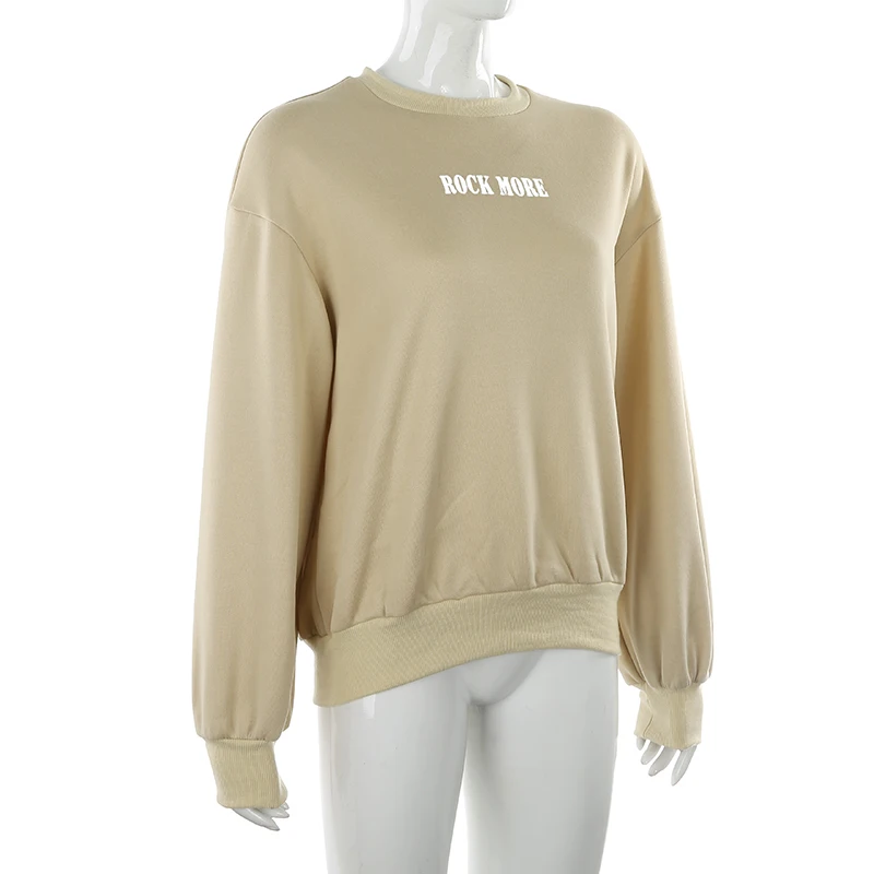 Darlingaga Autumn Winter Oversize Sweatshirt Women Loose Neon Pullover Letter Casual Women's Sweatshirts Harajuku Hoodies