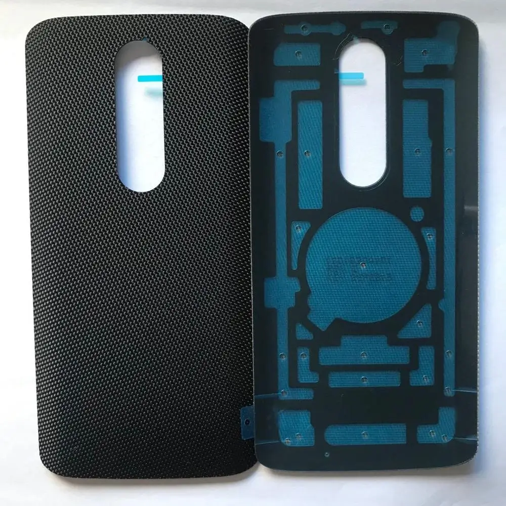 Запасные части Батарейная дверь для Motorola X Force/X Droid XT1580/XT1581/XT1585 Moto XT1585 корпус