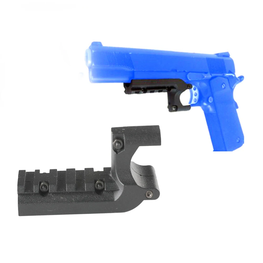 

Airsoft 1911 M1911 45 Pistol Picatinny 20mm Under Rail Mount Pistol Rail Adapter Laser Mount Accessories